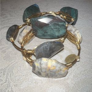Bourbon and Boweties standard size bangle set